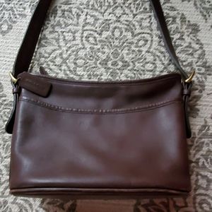 Vintage leather Coach purse